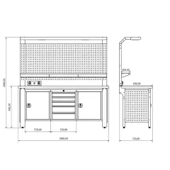 Proline Plus+ Combo 2003 Çalışma Tezgahı