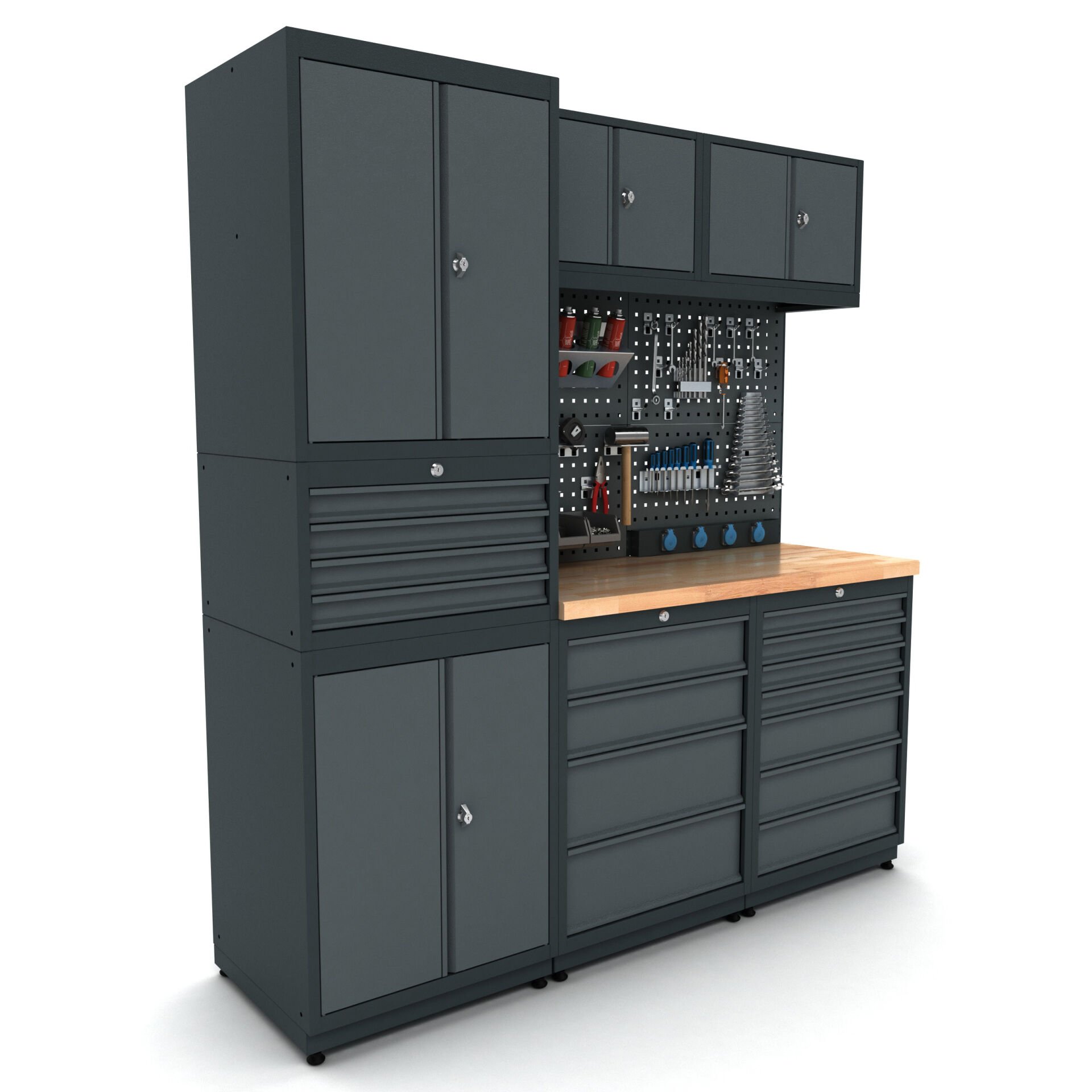 Moduline Combo 05 Çalışma Tezgahı