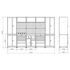 Moduline Combo 21 Çalışma Tezgahı