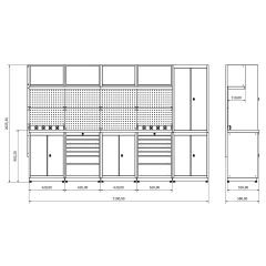Moduline Combo 22 Çalışma Tezgahı