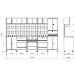 Moduline Combo 25 Çalışma Tezgahı