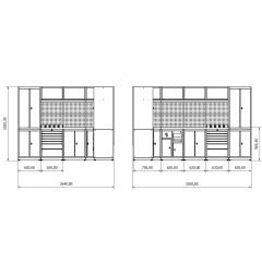 Moduline Combo 82 Çalışma Tezgahı