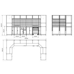 Moduline Combo 83  Çalışma Tezgahı