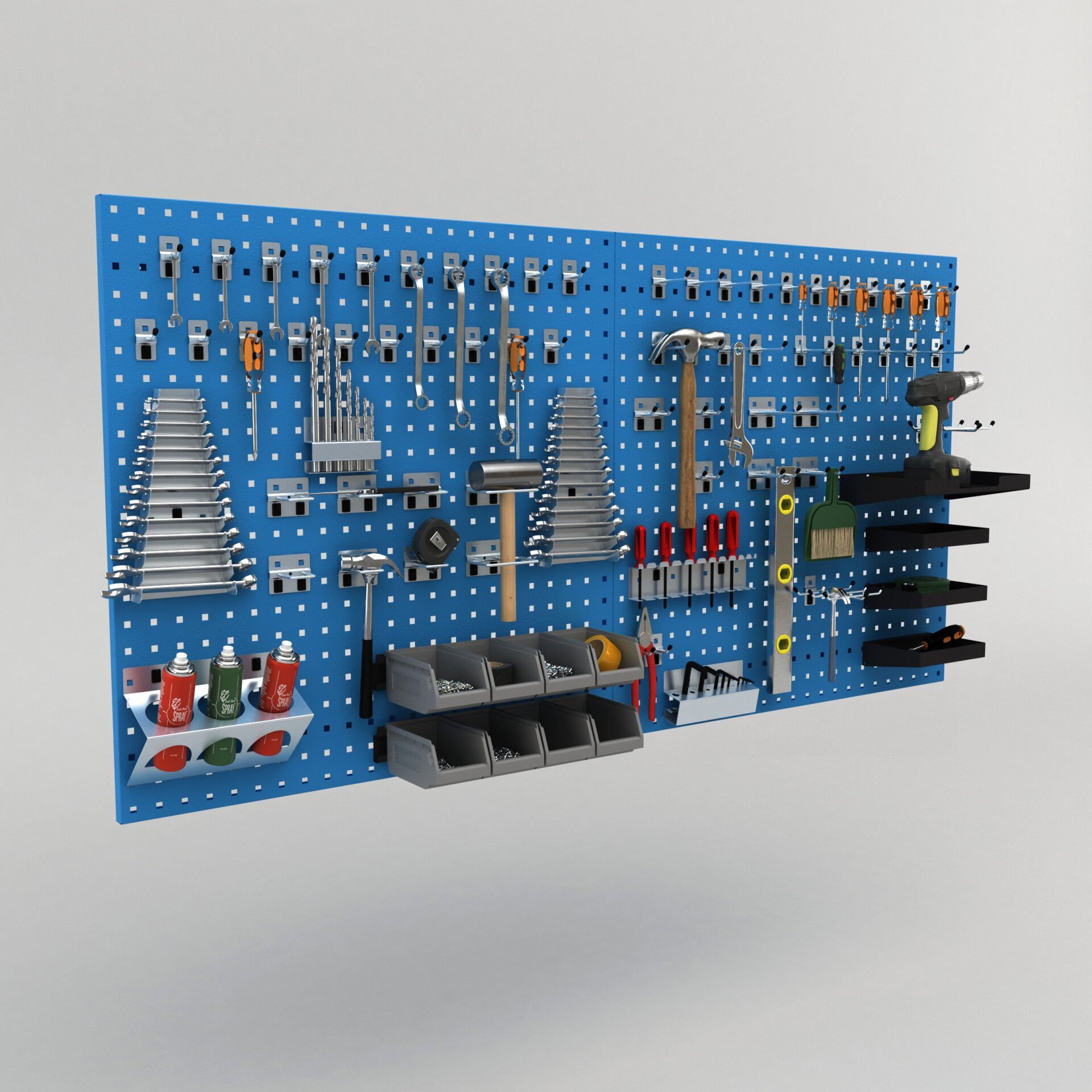 delikli takim asma panosu set no 01