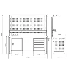 Proline Plus+ Combo 2006 Çalışma Tezgahı