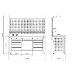 Proline Plus+ Combo 2004 Çalışma Tezgahı