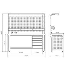 proline plus çalışma tezgahı combo 2005