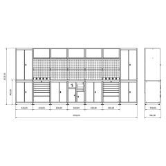 moduline çalışma tezgahı combo 41