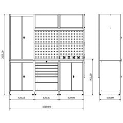 moduline çalışma tezgahı combo 01