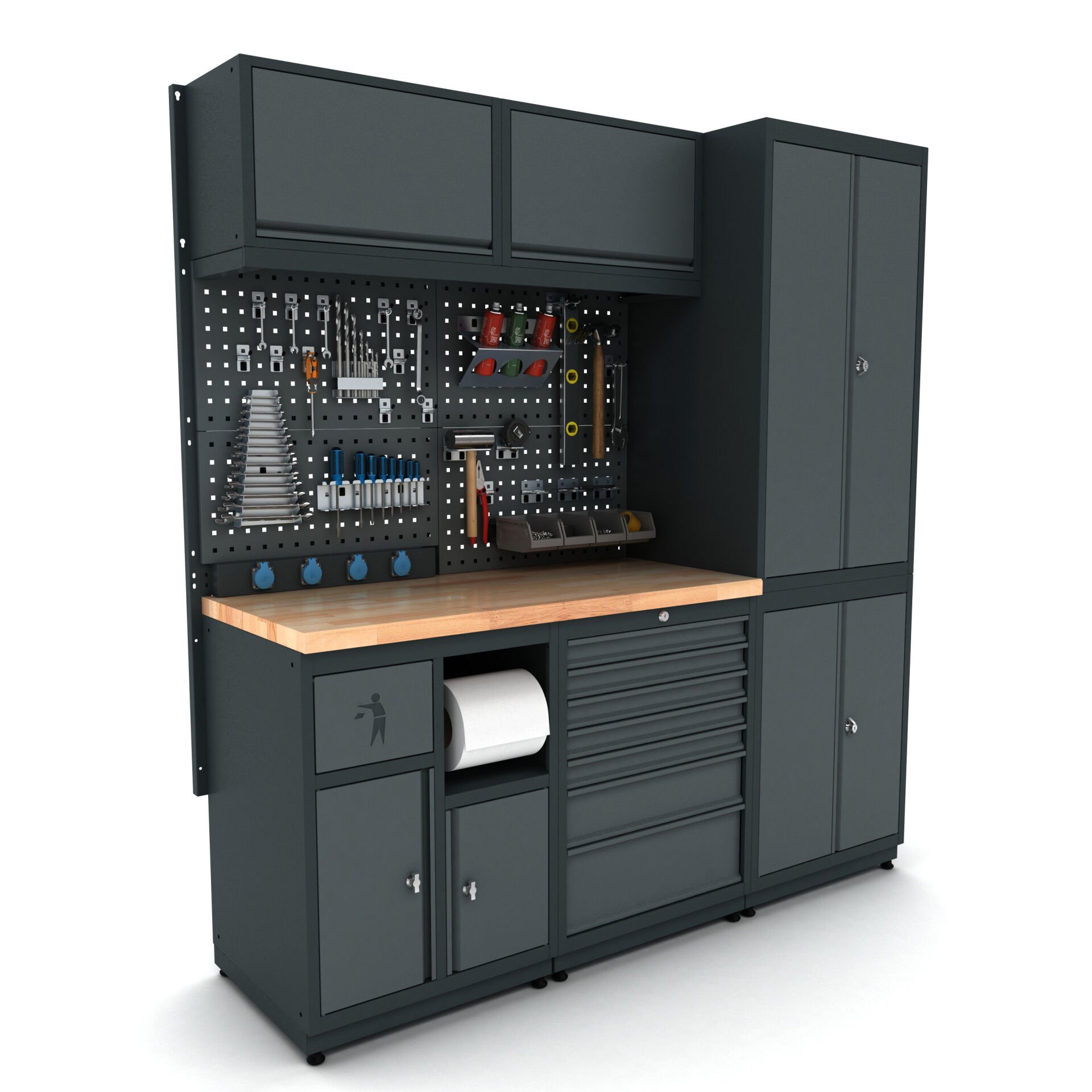 Moduline Combo 02 Çalışma Tezgahı