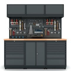 Moduline Combo 03 Çalışma Tezgahı