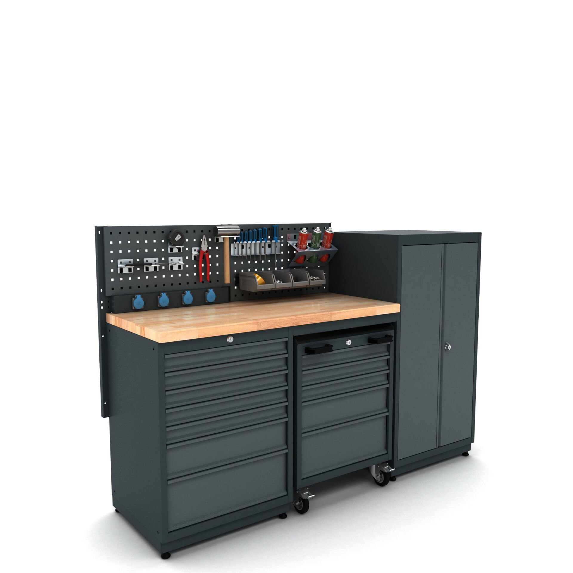 Moduline Combo 09 Çalışma Tezgahı