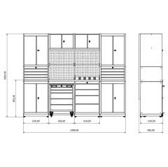 moduline çalışma tezgahı combo 19