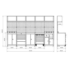 moduline çalışma tezgahı combo 27