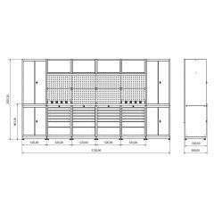 moduline çalışma tezgahı combo 32