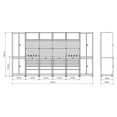 moduline çalışma tezgahı combo 32