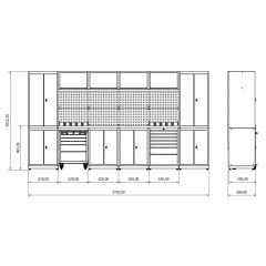 moduline çalışma tezgahı combo 33