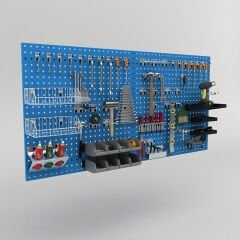 delikli takim asma panosu set no 02