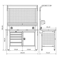 proline 67 calisma tezgahi