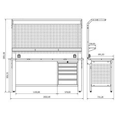 proline 40 calisma tezgahi