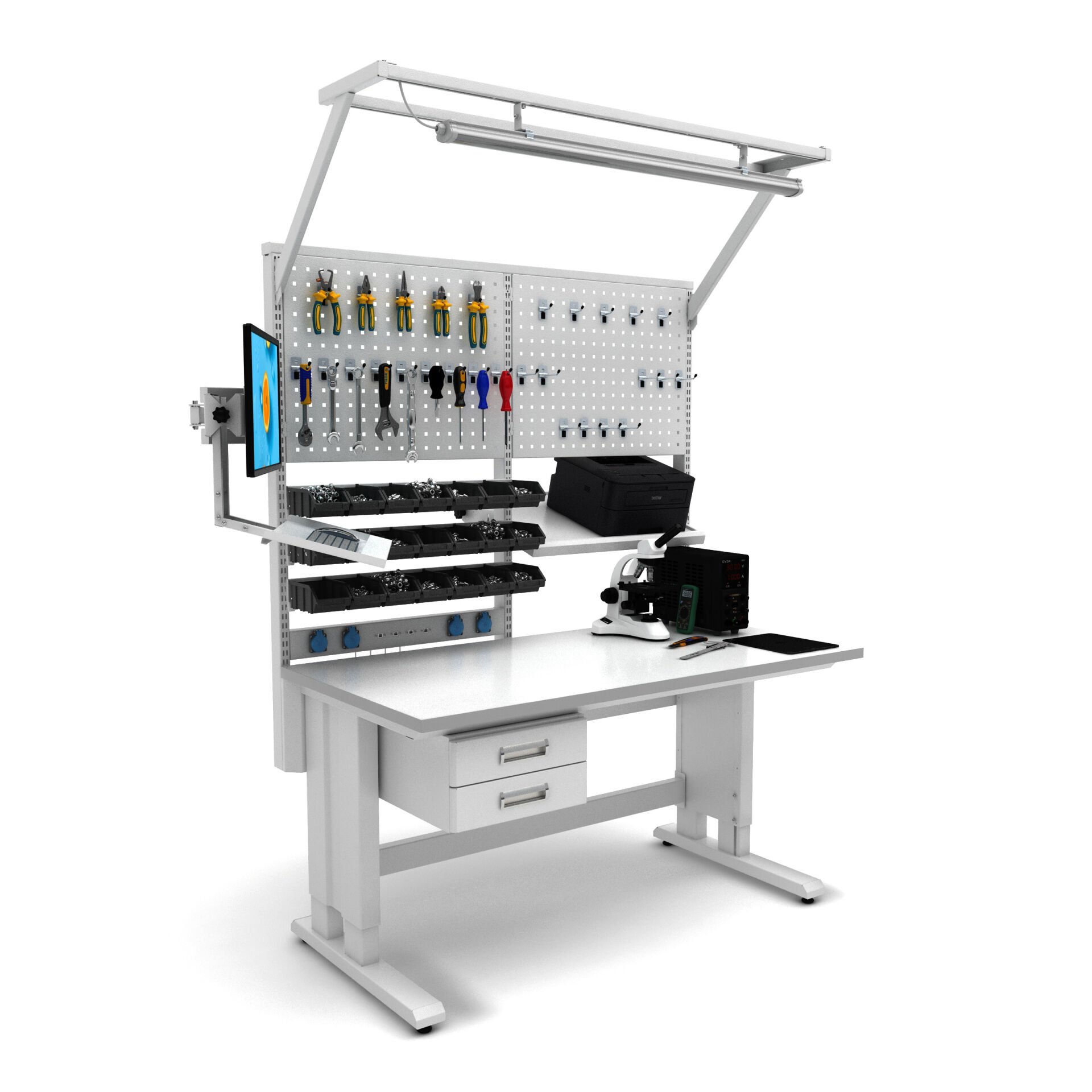 concept çalışma tezgahı combo 1502