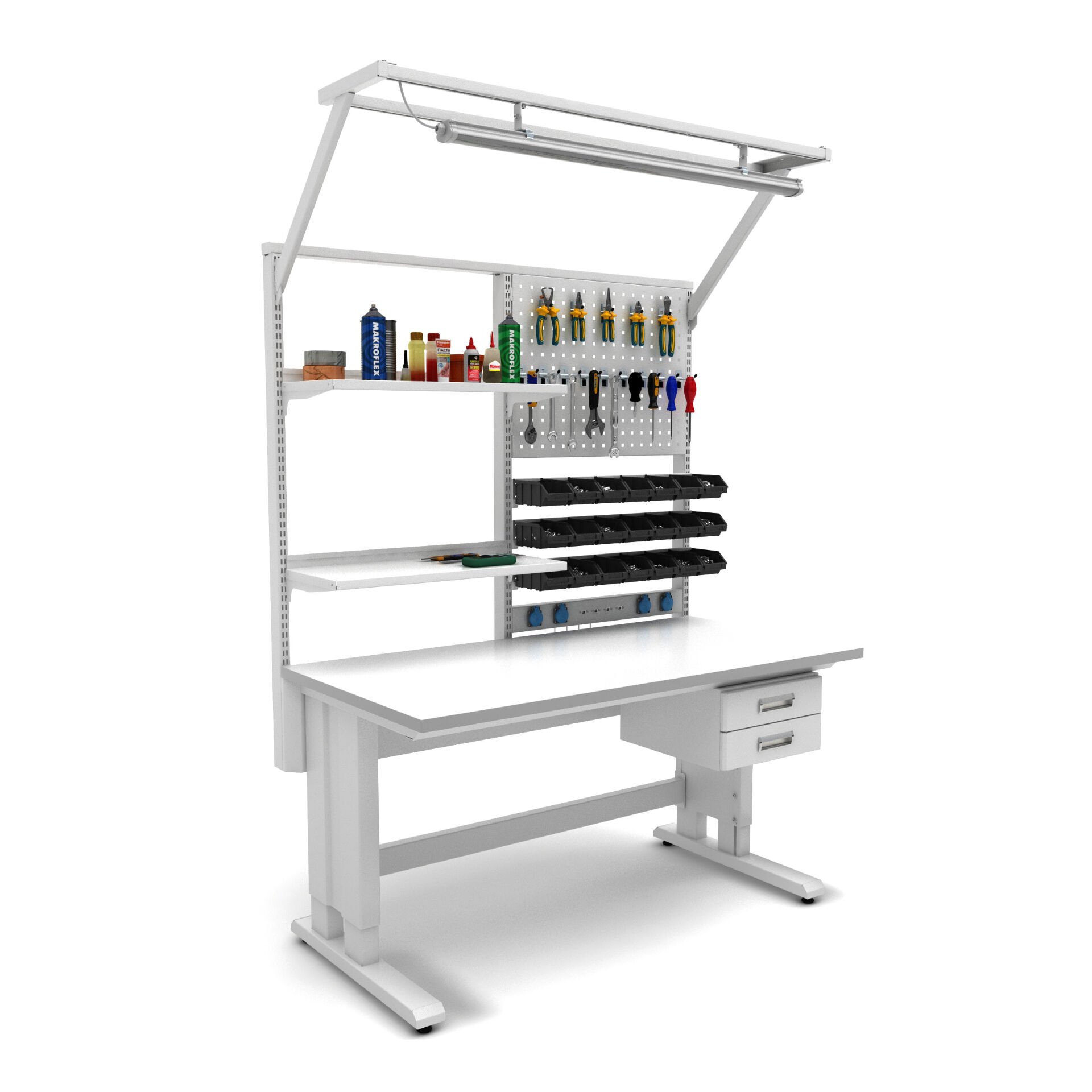 concept çalışma tezgahı combo 1505