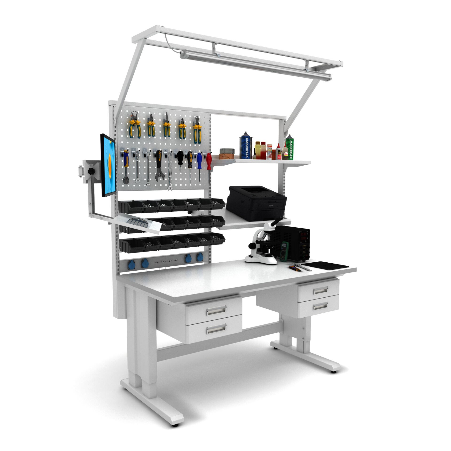 concept çalışma tezgahı combo 1506