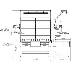 Concept Combo 1511 Çalışma Tezgahı