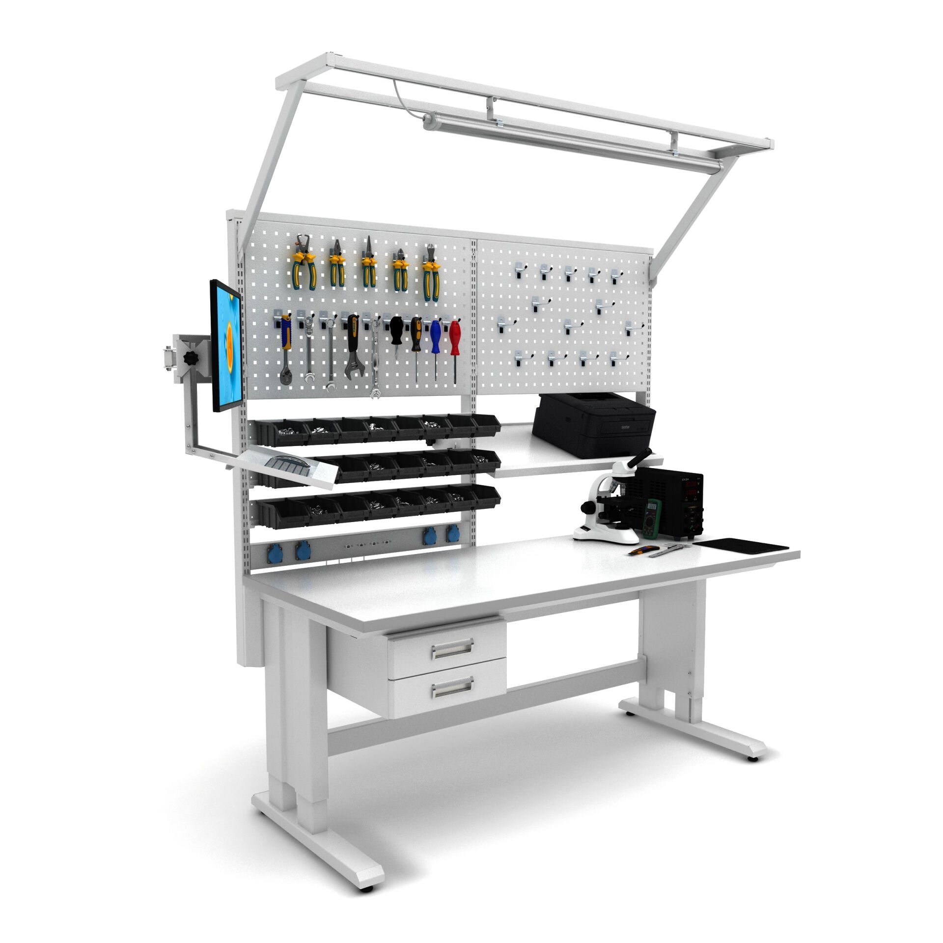 concept çalışma tezgahı combo 1802