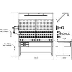 concept çalışma tezgahı combo 1803
