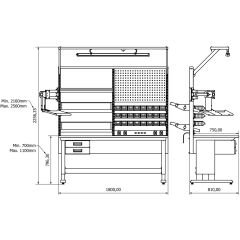 concept çalışma tezgahı combo 1804