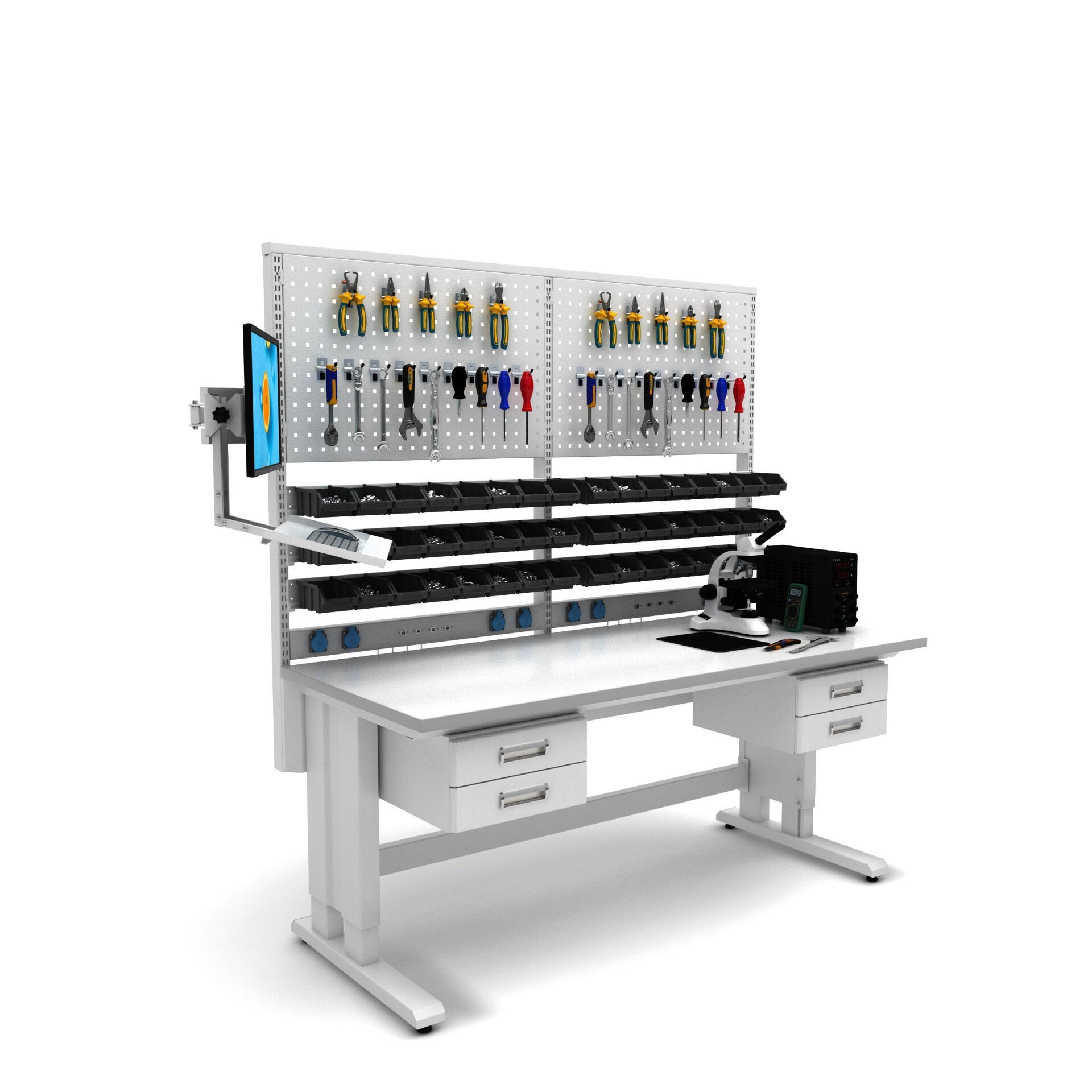 concept çalışma tezgahı combo 1808