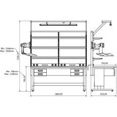 concept çalışma tezgahı combo 1811
