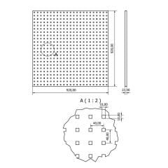 delikli takim asma panosu set