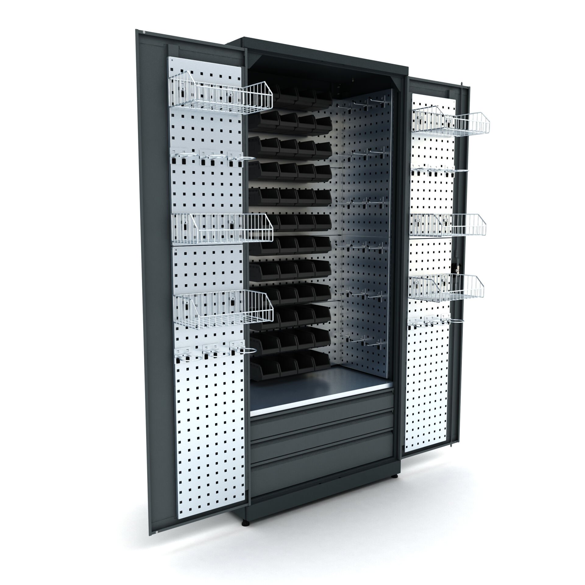 çekmeceli metal malzeme dolabı 5010