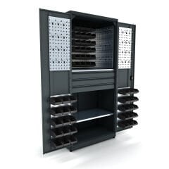 üç çekmeceli metal malzeme dolabı 5018 