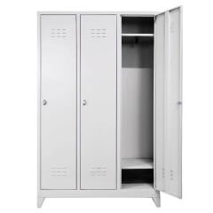 üçlü standart soyunma dolabı 