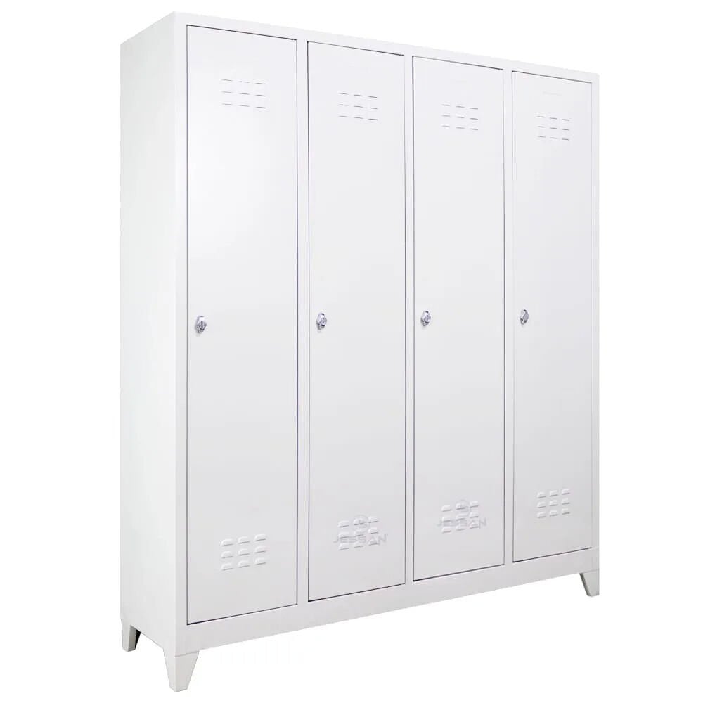 dörtlü bitişik soyunma dolabı