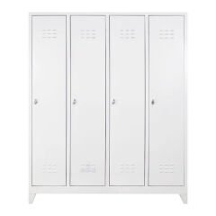 dörtlü bitişik soyunma dolabı