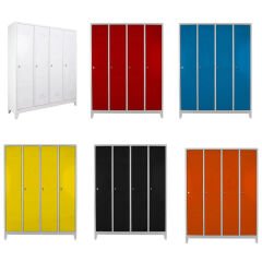 dörtlü bitişik soyunma dolabı