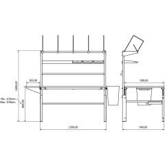 Pack-Station 1507 Paketleme Masası