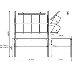 Pack-Station 1508 Paketleme Masası