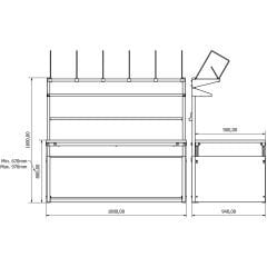 paketleme masası 1810
