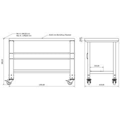 Bodur Basic Combo 1205 Çalışma Tezgahı
