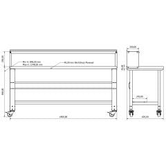 Bodur Basic Combo 1806 Çalışma Tezgahı